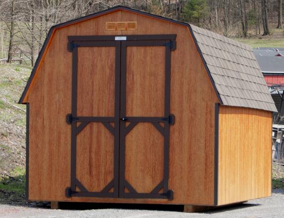 8x10 Economy Series Mini Barn Style Storage Shed From Pine Creek Structures