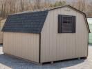 10x12 Madison Series (Economy Line) Mini Barn Style Storage Shed with window in the back