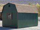 10x14 Highwall Barn Storage Shed with back window From Pine Creek Structures