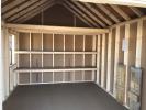 10x12 Cape Cod with Loft, Shelves and Ramp